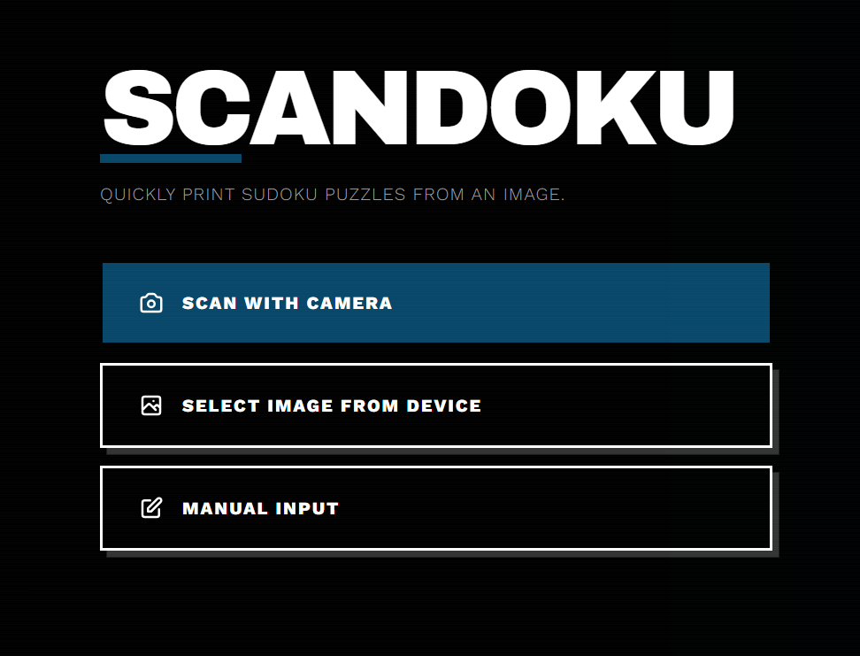 Scandoku